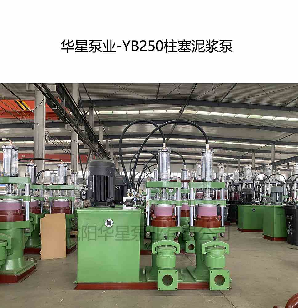 客戶訂購YB250柱塞泥漿泵