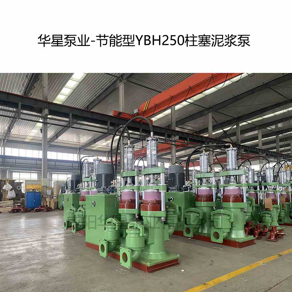客戶訂購(gòu)一臺(tái)YBH250節(jié)能型柱塞泥漿泵