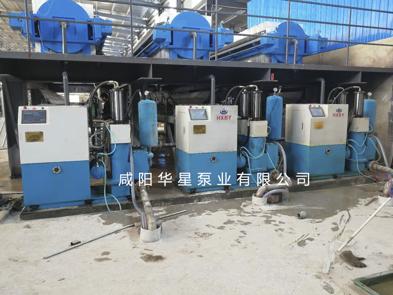 智能泵客戶使用現(xiàn)場